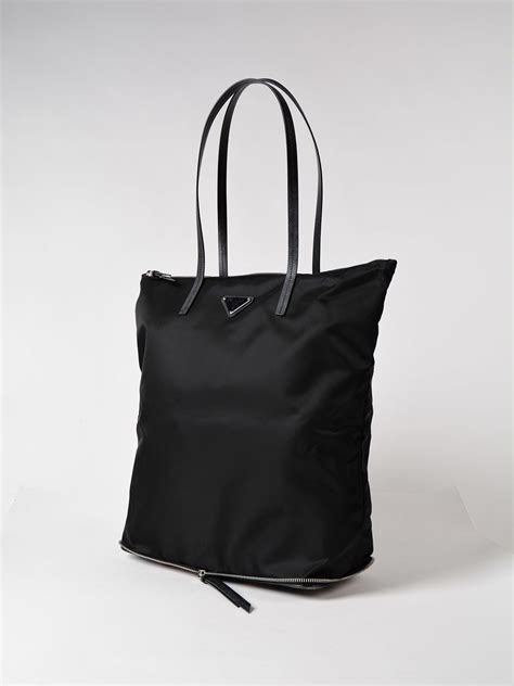 prada nylon accessories|Prada nylon shopper tote.